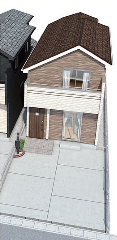 湾岸エリア新築戸建て5190万円土地33坪超え仲介手数料無料（千葉県千葉市美浜区磯部３‐26‐12／売買・戸建）の写真