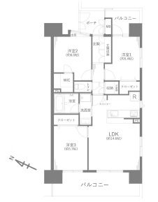 葛飾区不動産情報。仲介手数料無料のリフォーム済マンション・フェイム小岩レジデンスタワー（葛飾区奥戸7丁目14-10／売買・マンション）の写真
