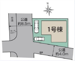 仲介手数料無料 新築戸建 西一之江2丁目 東西線葛西駅バス20分停歩4分 4LDK 車2台 2階建て