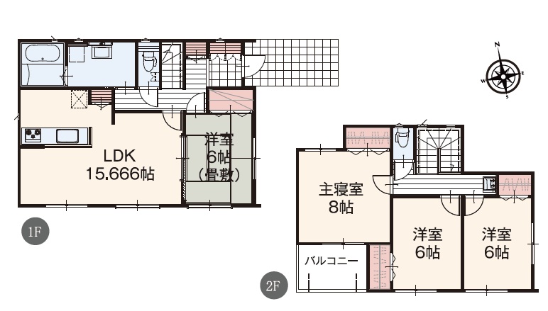 上総一ノ宮　4LDK+新築戸建2000万円台車３台土地50坪超え　JR外房線上総一ノ宮駅徒歩5分